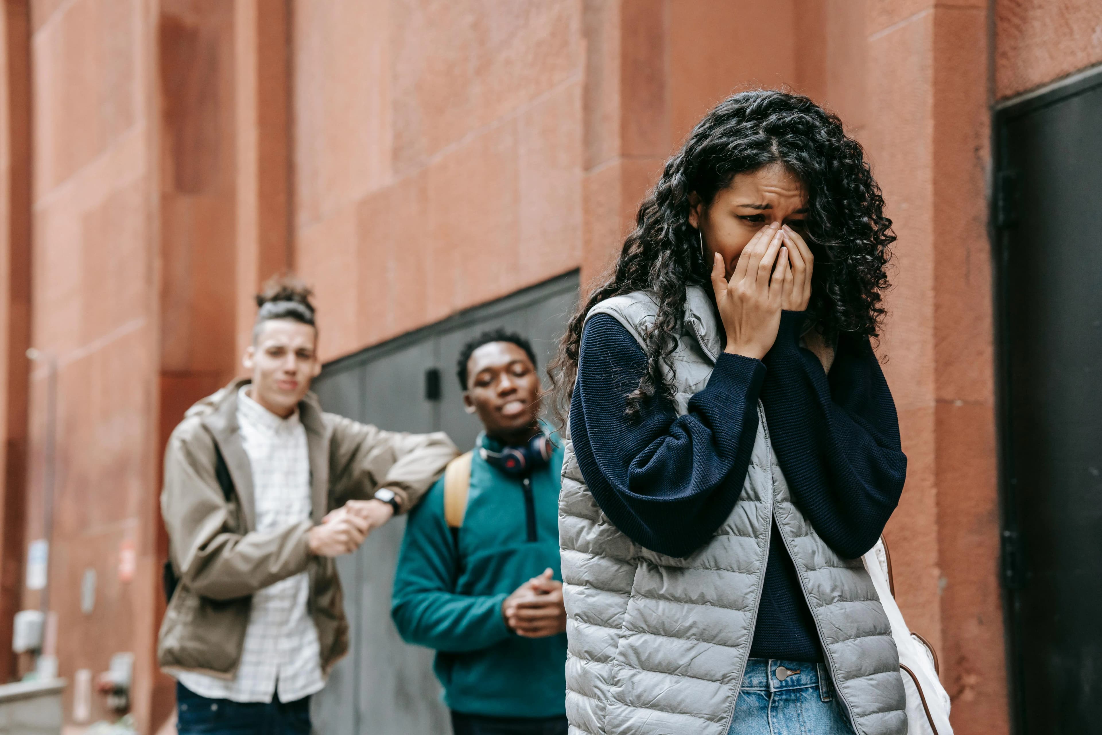 photo of a young girl with anxiety